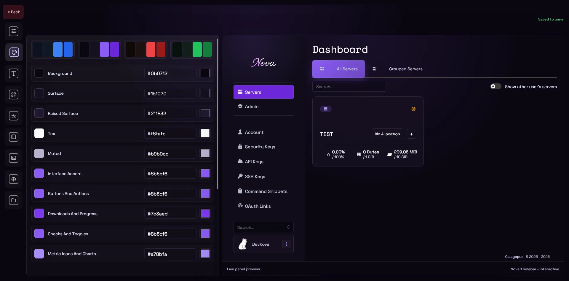 Nova Theme screenshot 5