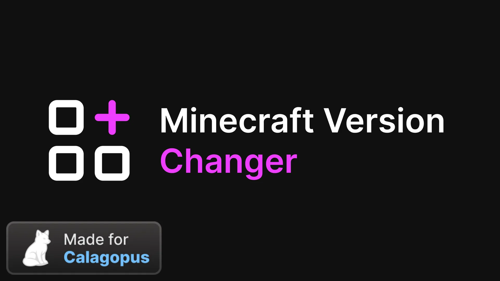 Minecraft Version Changer for Calagopus screenshot 1