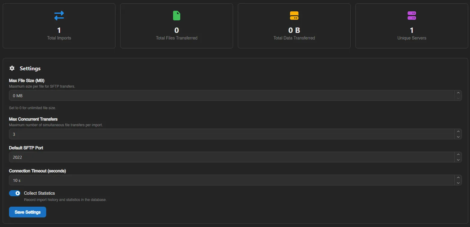 Server Importer screenshot 4