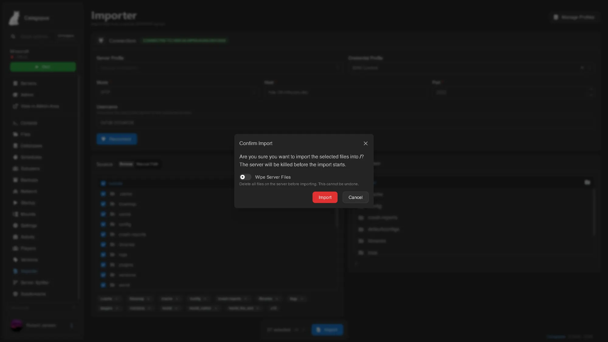 Server Importer for Calagopus screenshot 5