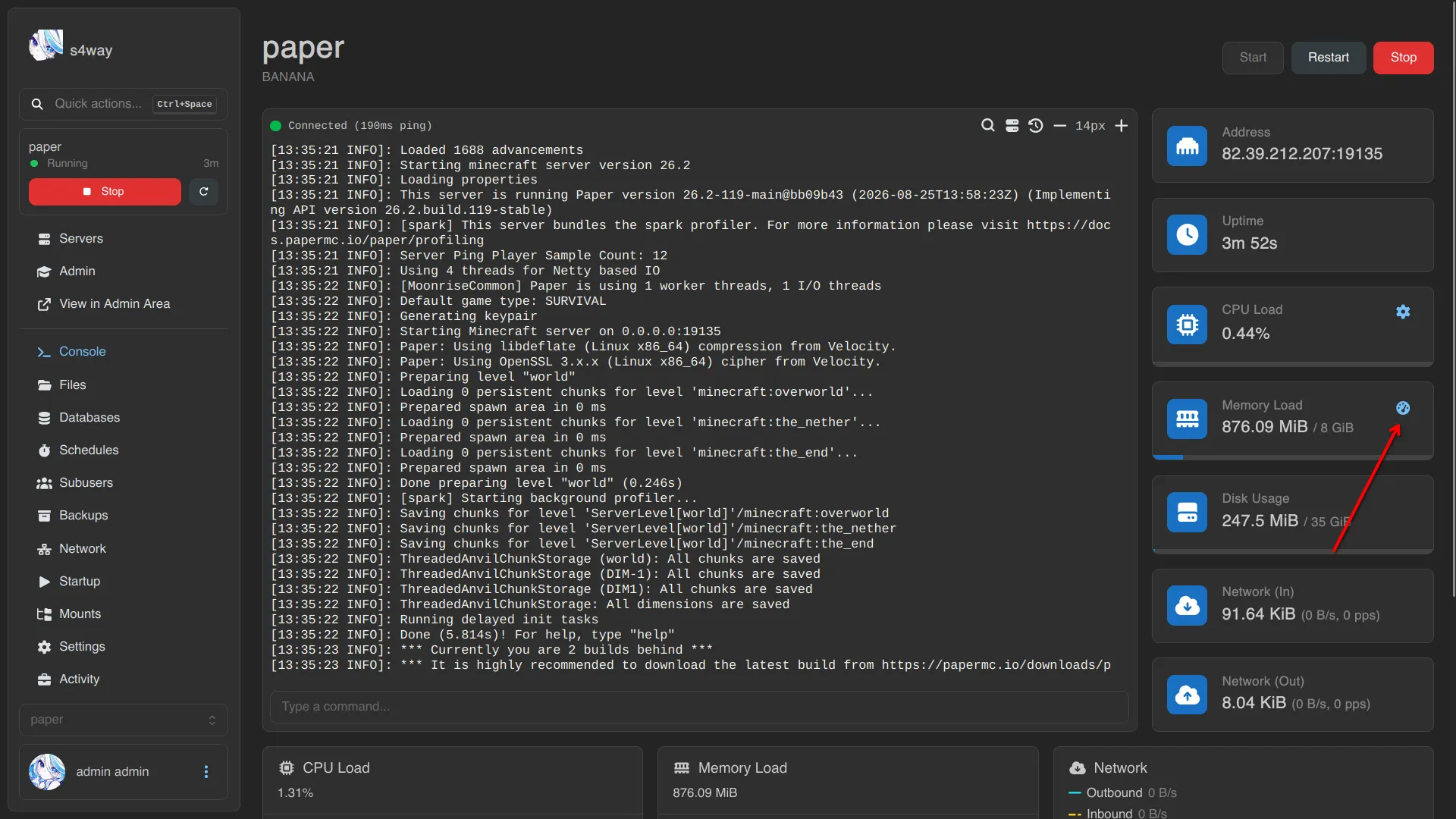 TempBoost For Calagopus screenshot 2