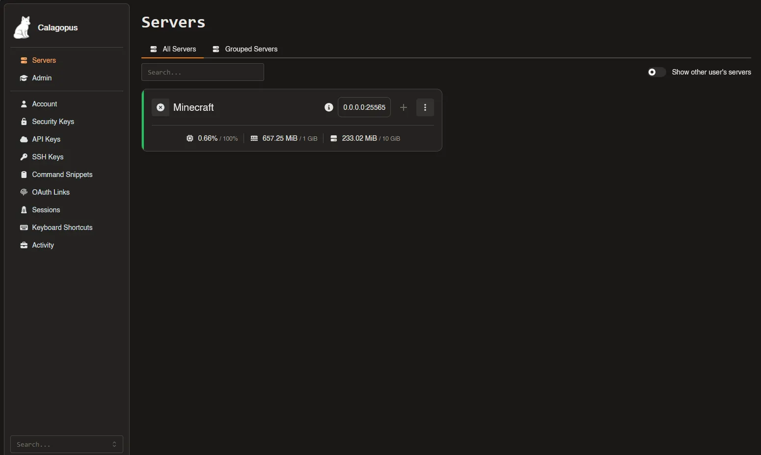 Amber Theme screenshot 2