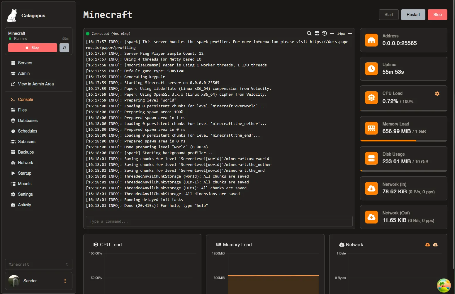 Amber Theme screenshot 1