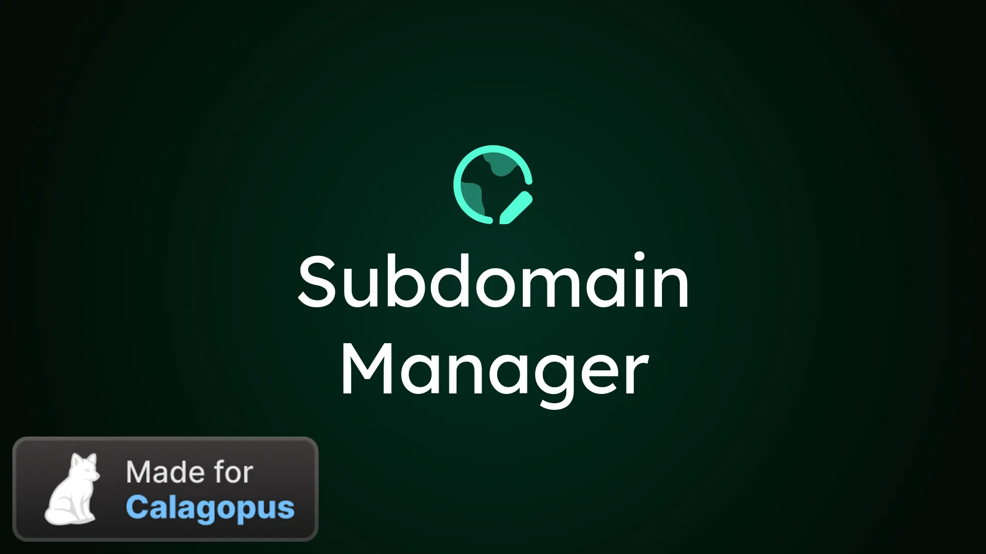 Subdomain Manager for Calagopus screenshot 1