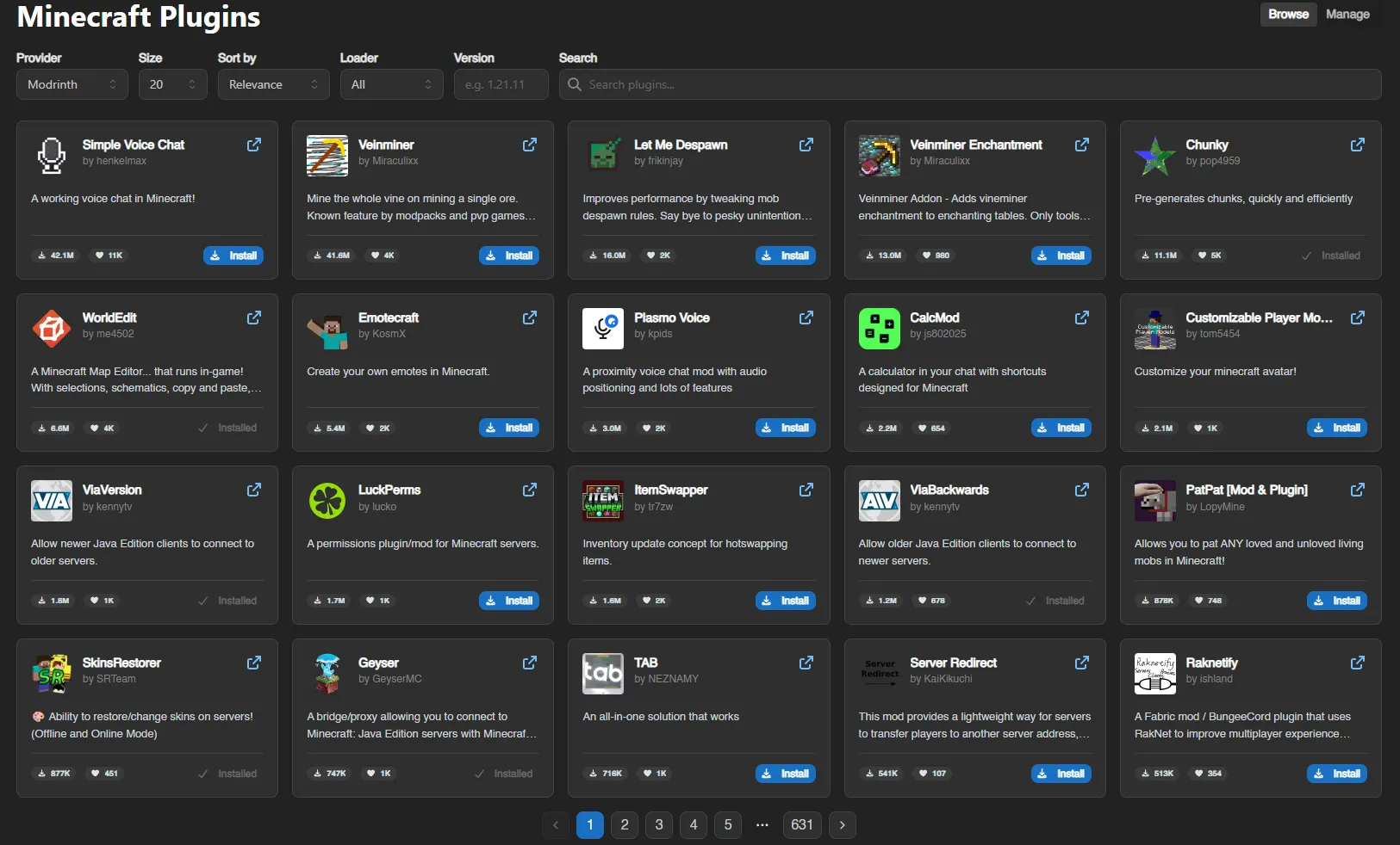 Minecraft Plugin Installer screenshot 1