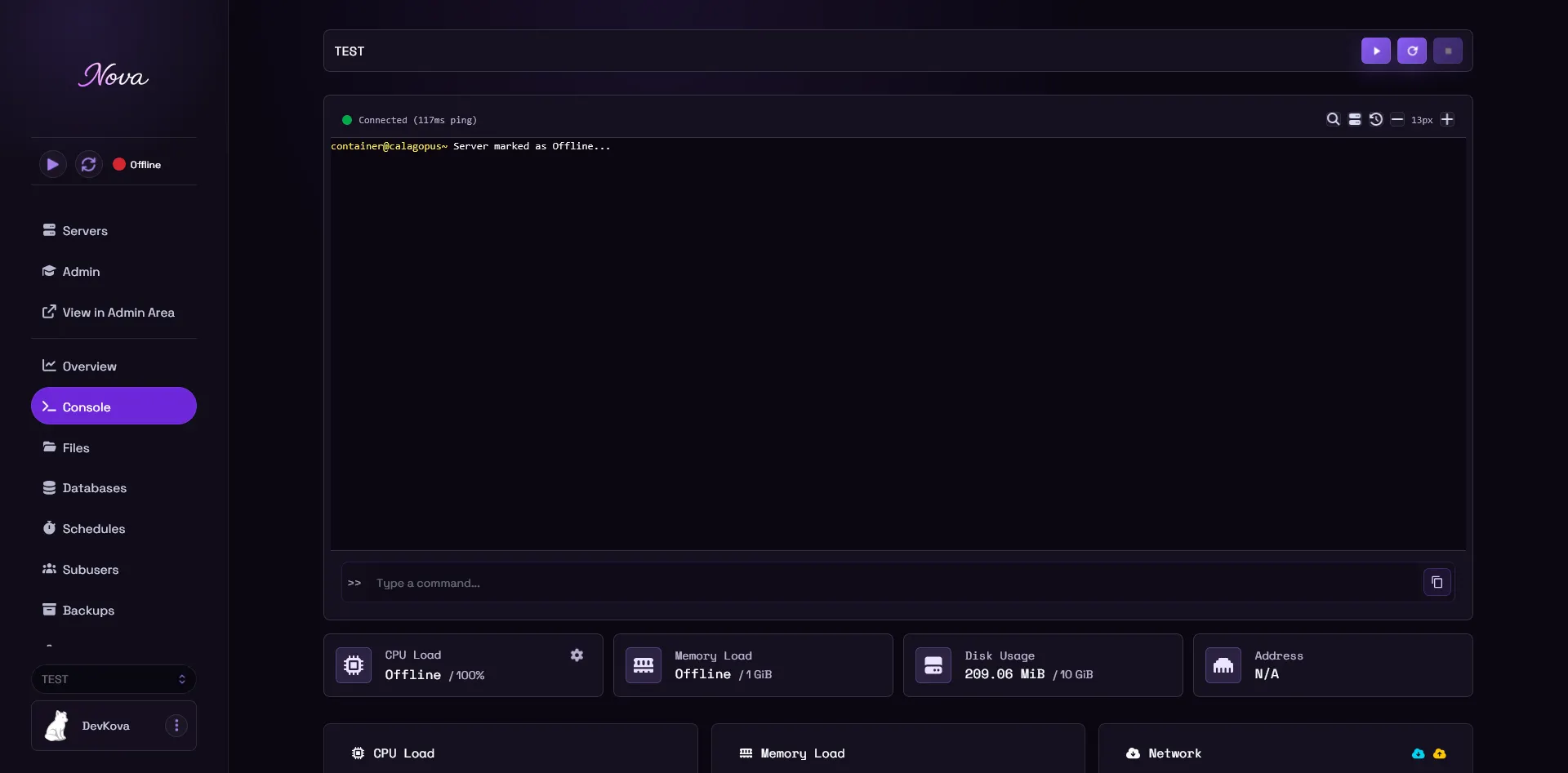 Nova Theme screenshot 1