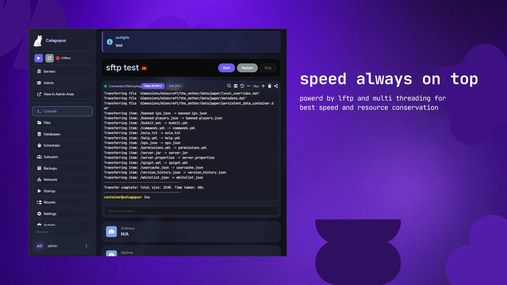 Server importer for calagopus screenshot 3
