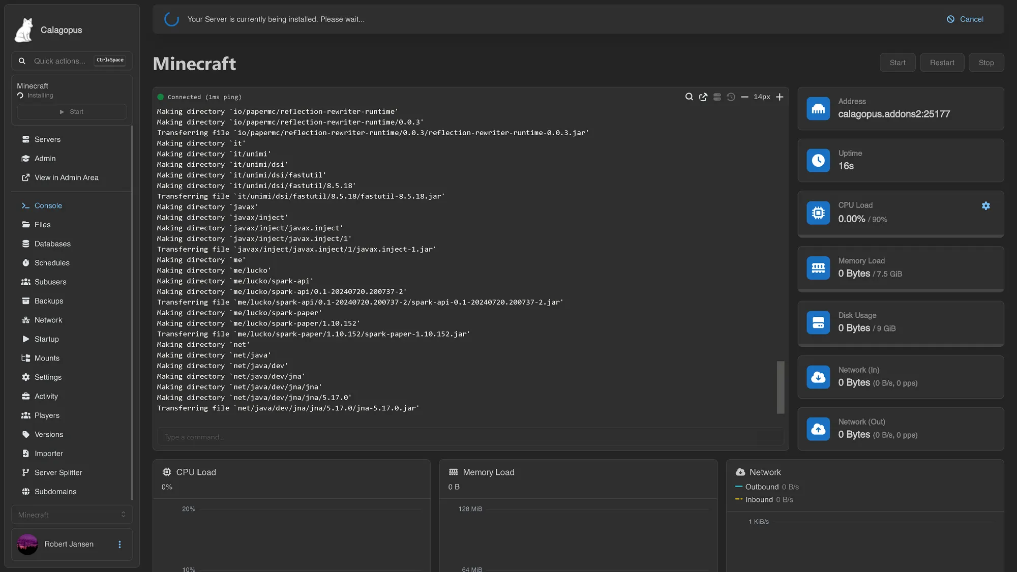 Server Importer for Calagopus screenshot 6