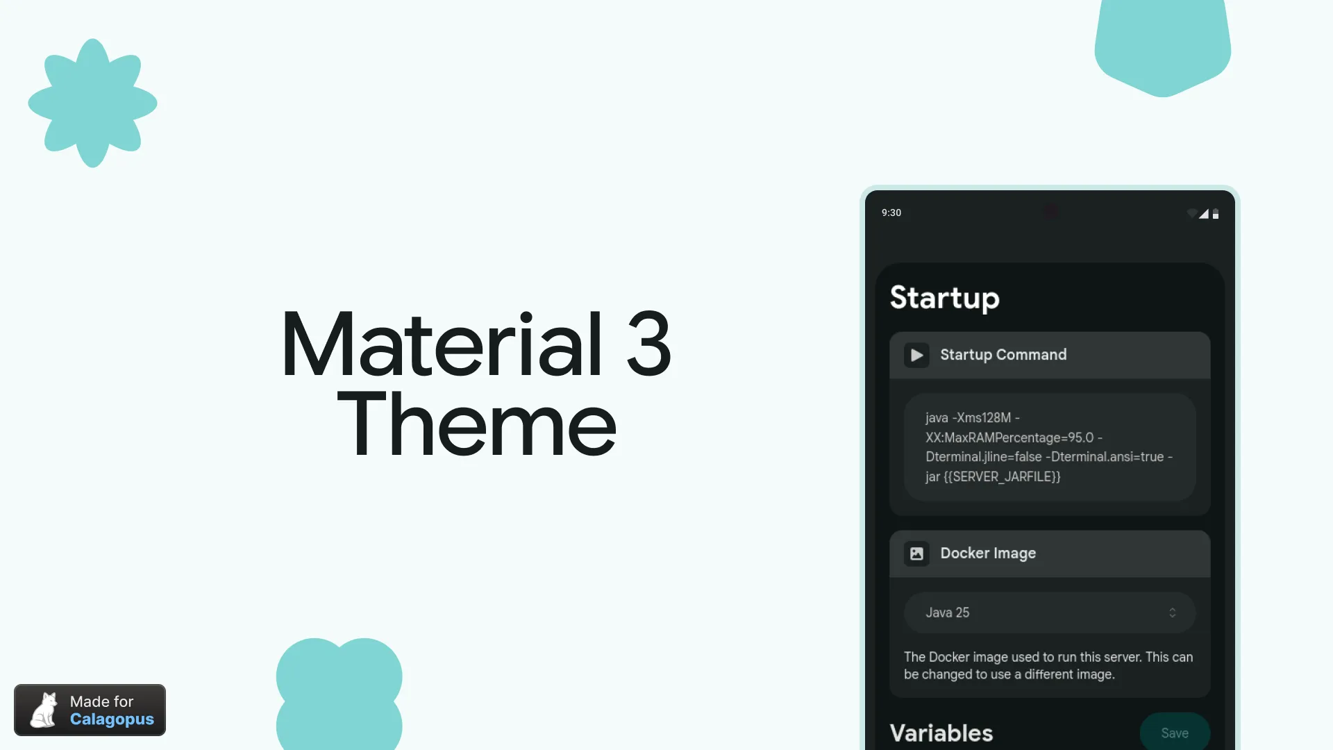 Material3 for Calagopus screenshot 1