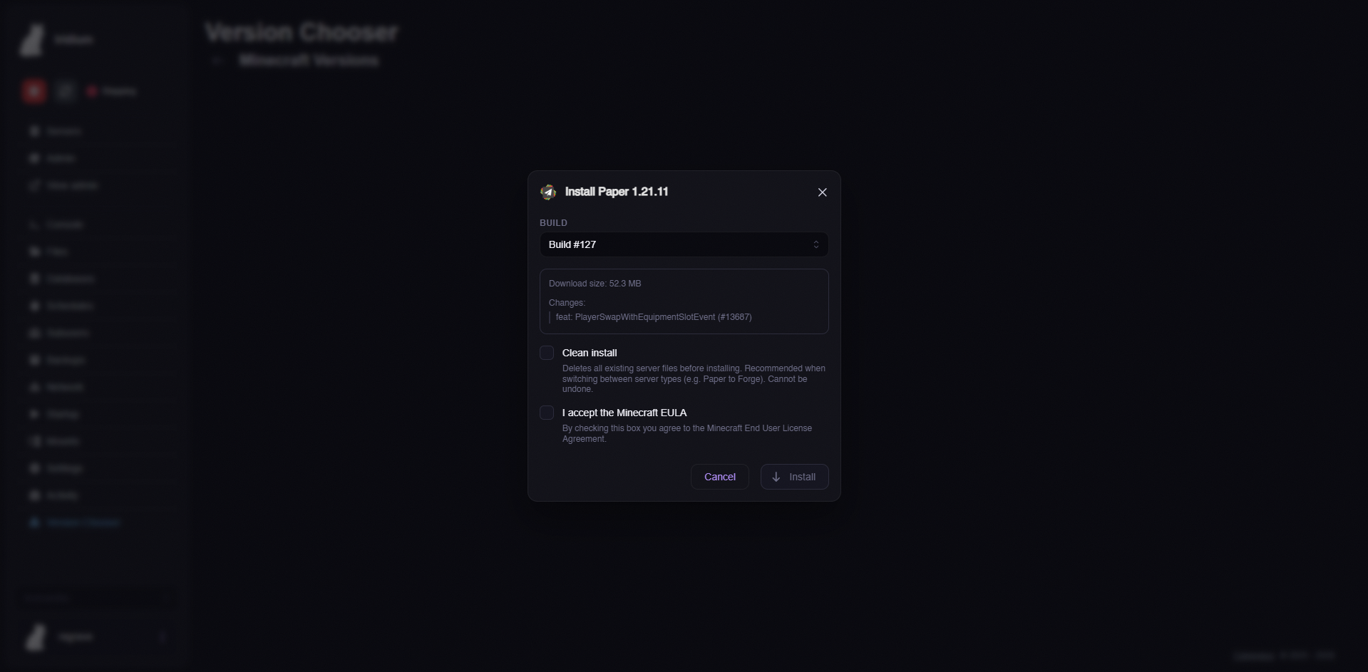 MC Version Chooser screenshot 2