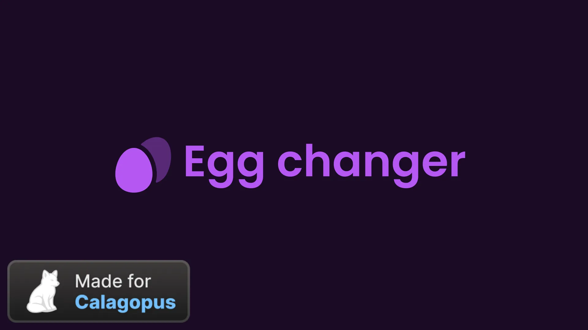 Egg Changer for Calagopus screenshot 1