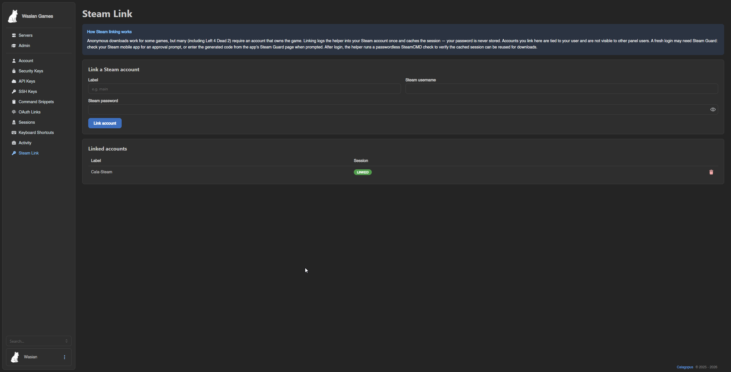 CalaWorkshop screenshot 1