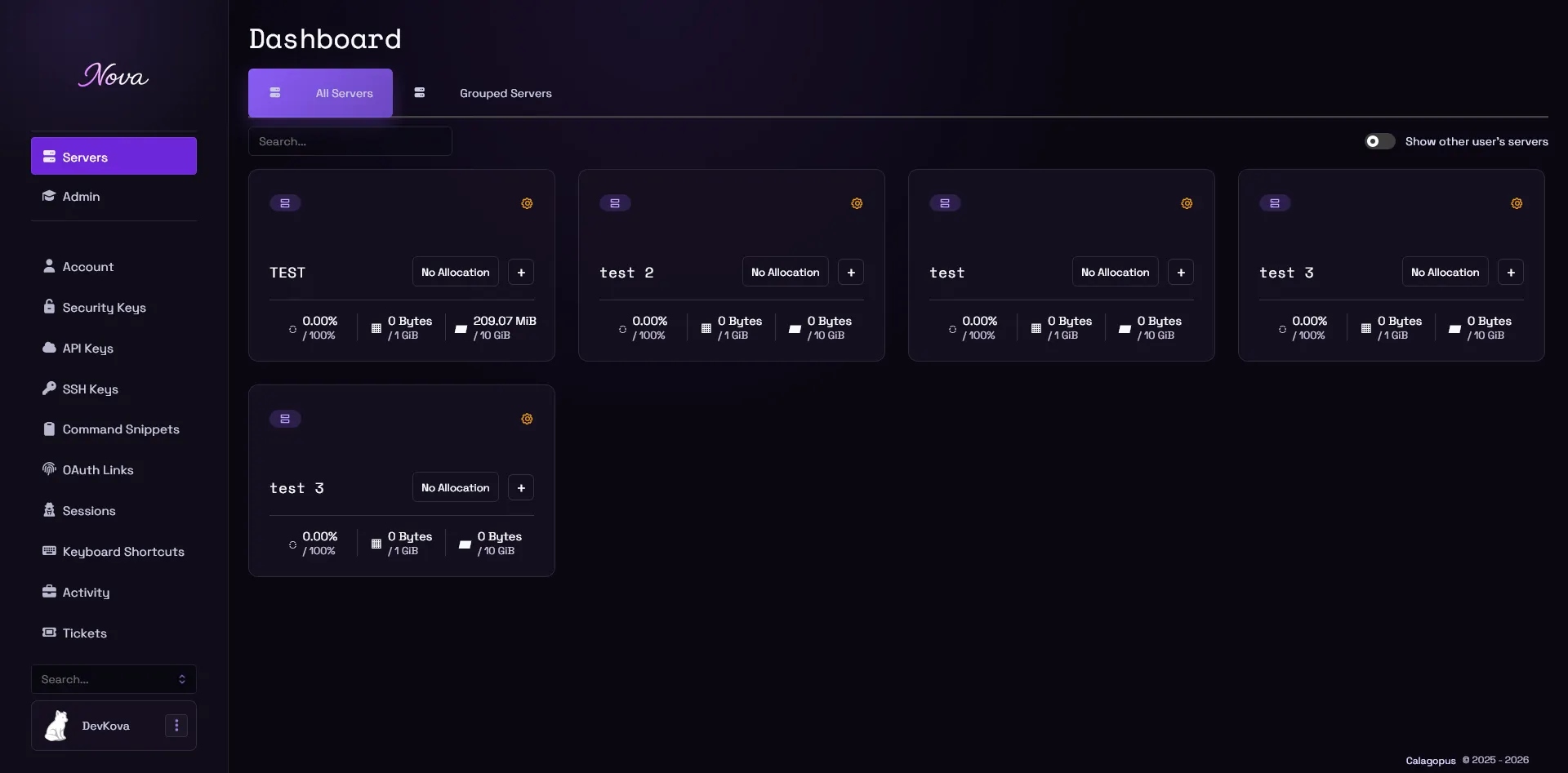 Nova Theme screenshot 2