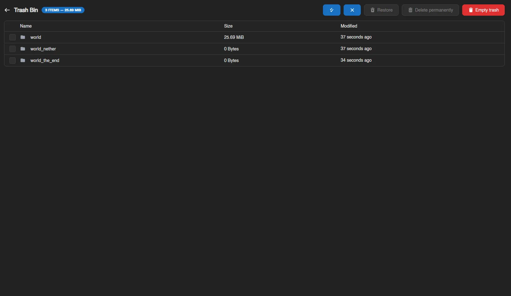 Trash Bin screenshot 1